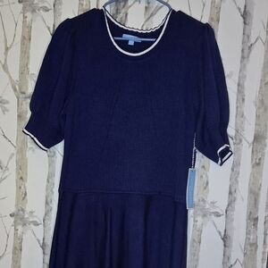 Women's Draper James Belted Elbow Sleeve Sweater Dress XXL NWT